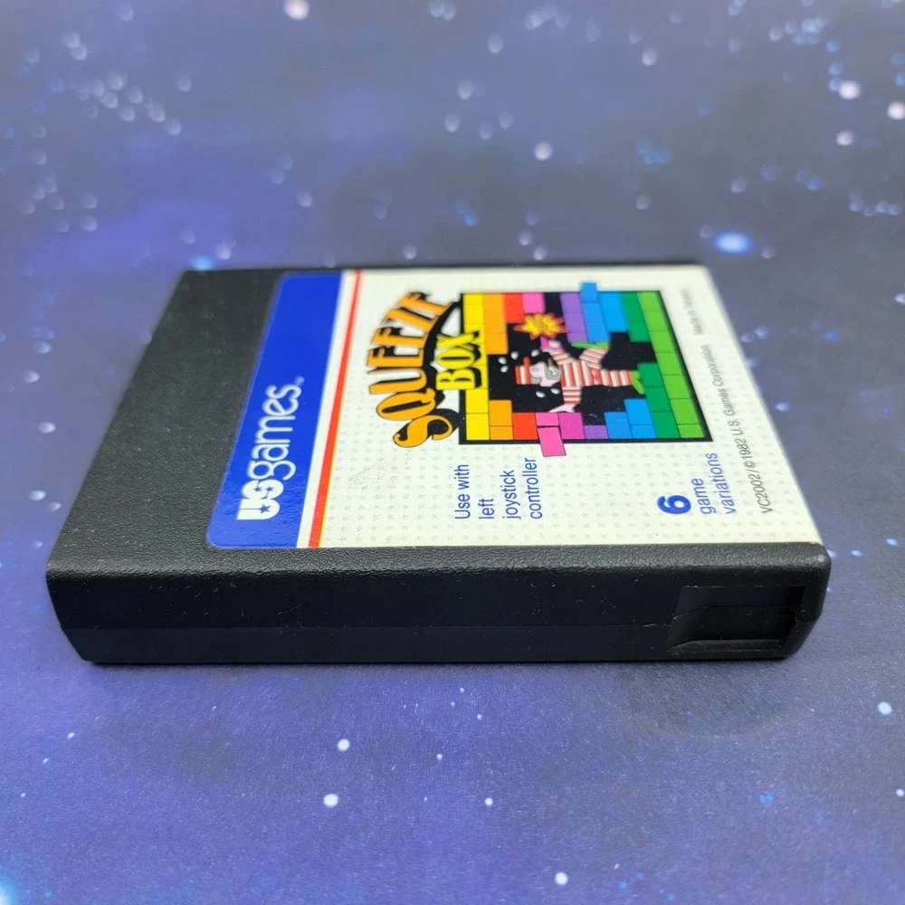 Squeeze Box (Atari 2600) Video Game Cartridge